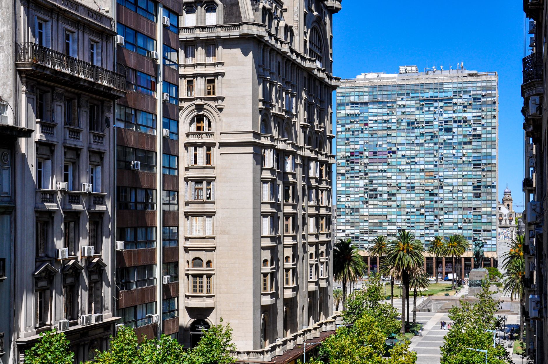 Edificios del centro porteño